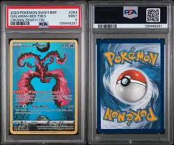 Galarian Moltres SWSH284 Crown Zenith Promo Card Holo - PSA 9 MINT - Image 3