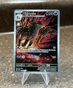 Pokemon TCG Mightyena Stage 1 Rare Holo Card 243/217 🔥🔥🔥 Ascended Heroes - Image 1