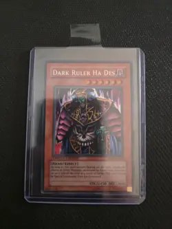 Yu-Gi-Oh! SECRET RARE HOLO CARD DARK RULER HA DES MC1-EN006 MP - Image 3