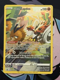 Galarian Zapdos SWSH283 SWSH: Sword & Shield Promo Cards Holo - Image 1