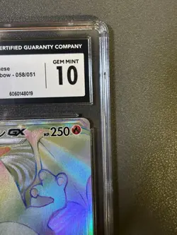 CGC10 Pokmon Card Charizard GX HR SM3H 058/051 - Image 4