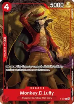 P-007 EN Monkey.D.Luffy | One Piece Promo Card Game English version - Image 1
