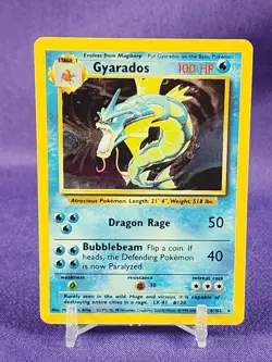Gyarados - 6/102 - Pokemon Base Set Unlimited Holo Rare Card - Image 1