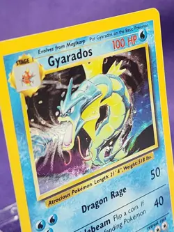 Gyarados - 6/102 - Pokemon Base Set Unlimited Holo Rare Card - Image 2