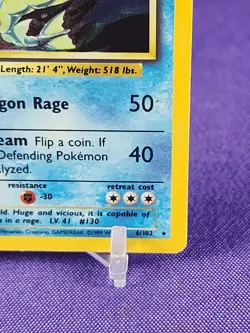 Gyarados - 6/102 - Pokemon Base Set Unlimited Holo Rare Card - Image 5