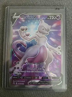SWSH: Sword & Shield Promo Cards #SWSH229 Mewtwo V - Image 1