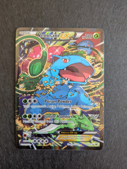 Venusaur EX XY123 Black Star Promo Full Art Holo Pokemon Card Promo MP - Image 1