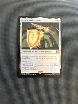 Aettir and Priwen Final Fantasy Foil MTG NM 0253 - Image 1