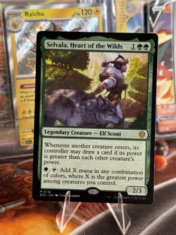 Selvala, Heart of the Wilds - 116 - NM - Commander: Lorwyn Eclipsed - MTG - Image 1