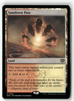 Sundown Pass Secrets of Strixhaven MTG Magic NM Regular - Image 1
