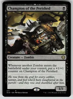 Champion of the Perished Normal R Starter Commander Decks 71 NM - Image 1