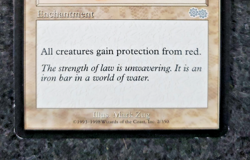 Absolute Law #2 Urza's Saga USG Magic MTG Very light play (DS3D1L1) - Image 5