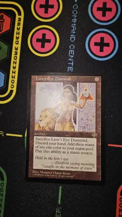 NM Lion's Eye Diamond Mirage Rare Artifact Regular 1996 MTG - Image 4