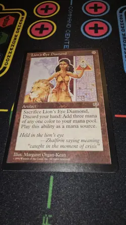 NM Lion's Eye Diamond Mirage Rare Artifact Regular 1996 MTG - Image 5