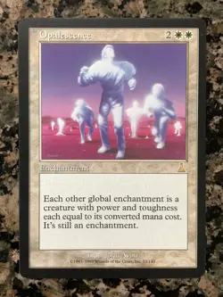 MTG Opalescence x1 Urza's Destiny NM Magic the Gathering - Image 1