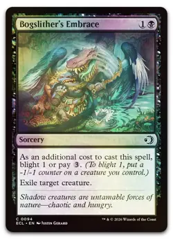 Bogslither's Embrace #94 (Foil) (NM) ECL Magic MTG - Image 1