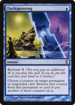 Clockspinning #53 (MP) Time Spiral TSP Magic MTG - Image 1