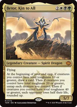 Betor, Kin to All [Tarkir: Dragonstorm] Foil Near Mint - Image 1