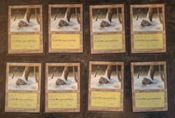 8- Snow Covered Forests - Ice Age - Magic the Gathering - MTG Cards - Image 1