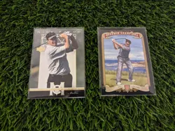 Nick Faldo Golf Card Lot (2) - 2003 Upper Deck #MC-16 & 2012 Goodwin Champions - Image 1