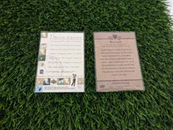 Nick Faldo Golf Card Lot (2) - 2003 Upper Deck #MC-16 & 2012 Goodwin Champions - Image 2