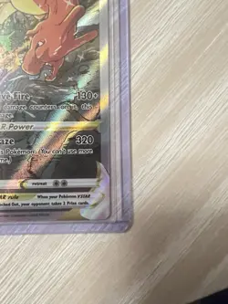 Pokemon Charizard VSTAR SWSH262 Full Art Black Star Promo Holo Card NM Condition - Image 3