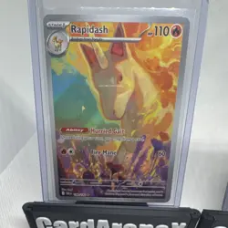 Rapidash Foil & Regular Pokemon TCG Card Lot - DRI Set - 2 Cards (200) - Image 2