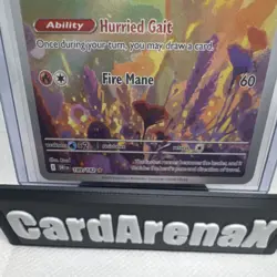 Rapidash Foil & Regular Pokemon TCG Card Lot - DRI Set - 2 Cards (200) - Image 3