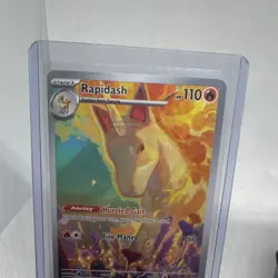 Rapidash Foil & Regular Pokemon TCG Card Lot - DRI Set - 2 Cards (200) - Image 4