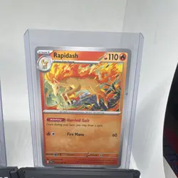 Rapidash Foil & Regular Pokemon TCG Card Lot - DRI Set - 2 Cards (200) - Image 5