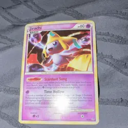 Pokemon Jirachi Holo Rare 60 HP Basic Unleashed 1/95 2010 English TCG - Image 1