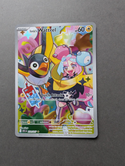 Pokemon TCG Ionos Wattrel 231/217 Ascended Hero’s Illustration Rare - Image 1