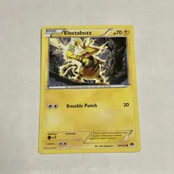 Electabuzz 42/122 Pokemon Card BREAKpoint Common 70 HP Lightly Played T27 - Image 1