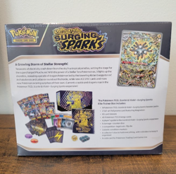 Pokemon Surging Sparks Elite Trainer Box (ETB) Factory Sealed - Image 2