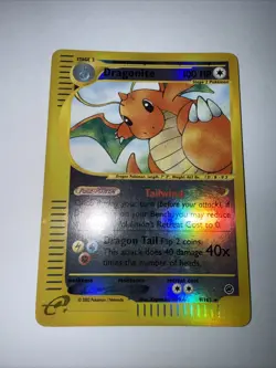 Pokemon Dragonite 009/165 Skyridge Reverse Holo Holo Rare 100 HP - Image 1