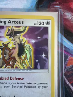 Shining Arceus - 57/73 Shining Legends Shiny Holo Rare Pokemon - Image 3