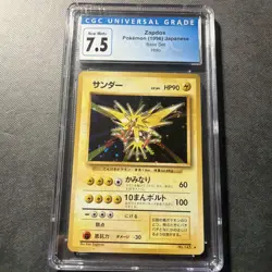 Pokemon TCG Zapdos Base Set 16/102 Unlimited Holo Rare CGC 7.5 - Image 1