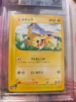 Pokemon Karte Card Pikachu Base Expansion Set Expedition japan Beckett BGS 8.5 - Image 3