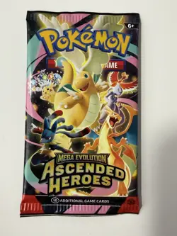 (VERY HEAVY)🔥 22.71g Pokemon TCG Ascended Heroes Booster Pack Factory Sealed✅ - Image 2