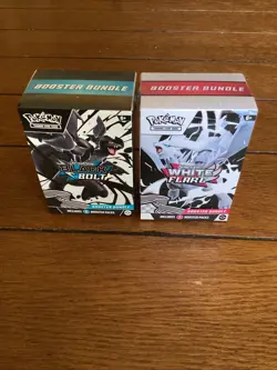 Pokemon TCG 1 Each Black Bolt and White Flare Booster Bundle - Image 1