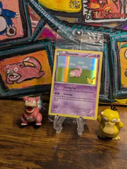 Pokemon UK Exclusive Slowpoke 32/83 Generations Reverse Holo ⁉ Sealed Promo ✨ - Image 1