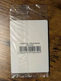 Pokemon UK Exclusive Slowpoke 32/83 Generations Reverse Holo ⁉ Sealed Promo ✨ - Image 3