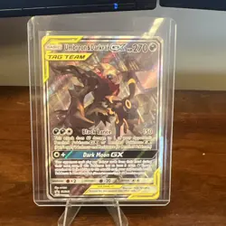 Pokemon Umbreon & Darkrai GX Promo TAG TEAM Holo SM241 - Image 1