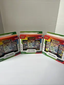 Pokemon First Partner Illustration Collection Series 1 - Lot of 3 Sealed Boxes - Image 1