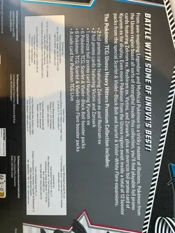 Pokemon TCG Scarlet and Violet - Unova Heavy Hitters Premium Collection - SEALED - Image 3