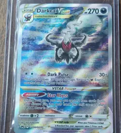 Darkrai VSTAR GG50/GG70 Crown Zenith Ultra Rare Holo Pokemon TCG - Image 1