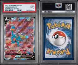 2022 POKEMON SWSH MACHAMP V ASTRAL RADIANCE 172/189 PSA 9 - Image 3