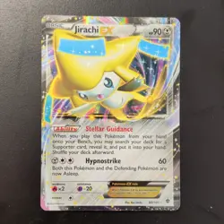 Pokemon TCG Jirachi EX 60/101 Plasma Blast 2013 Ultra Rare Holo LP or Better - Image 1