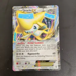 Pokemon TCG Jirachi EX 60/101 Plasma Blast 2013 Ultra Rare Holo LP or Better - Image 5