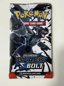 (VERY HEAVY)🔥 22.73g Pokemon TCG Black Bolt Booster Pack Factory Sealed✅ - Image 2
